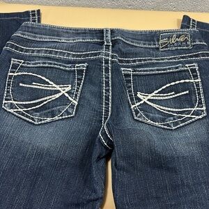 Women's silver Blue Jeans Aiko boot cut​​​​​